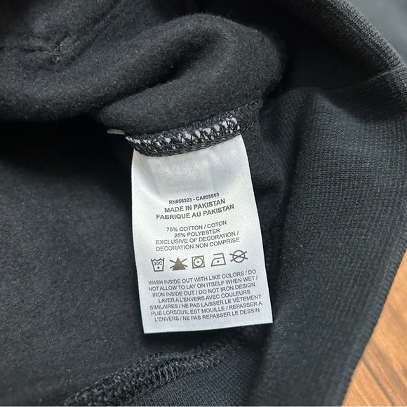 NWT Nike Sweatshirt Mens Small Black ACG Fleece Hoodie Sweater Heavy Oversized - Picture 9 of 14